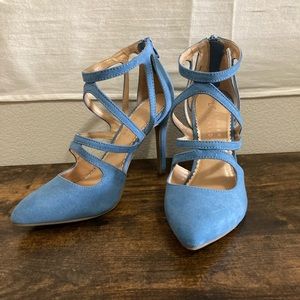 Lauren Conrad Blue Heels